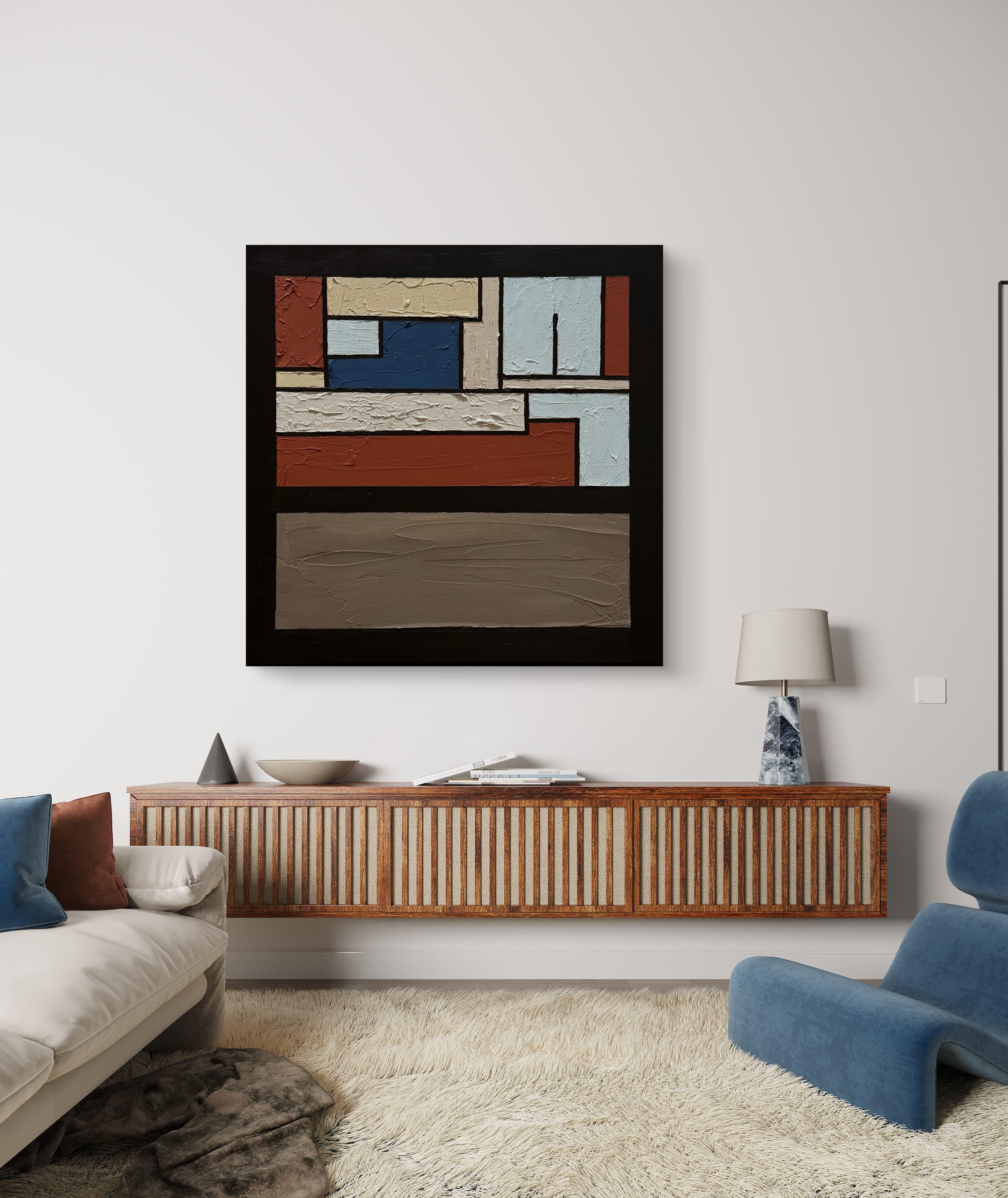 Muted Geometry No. 01