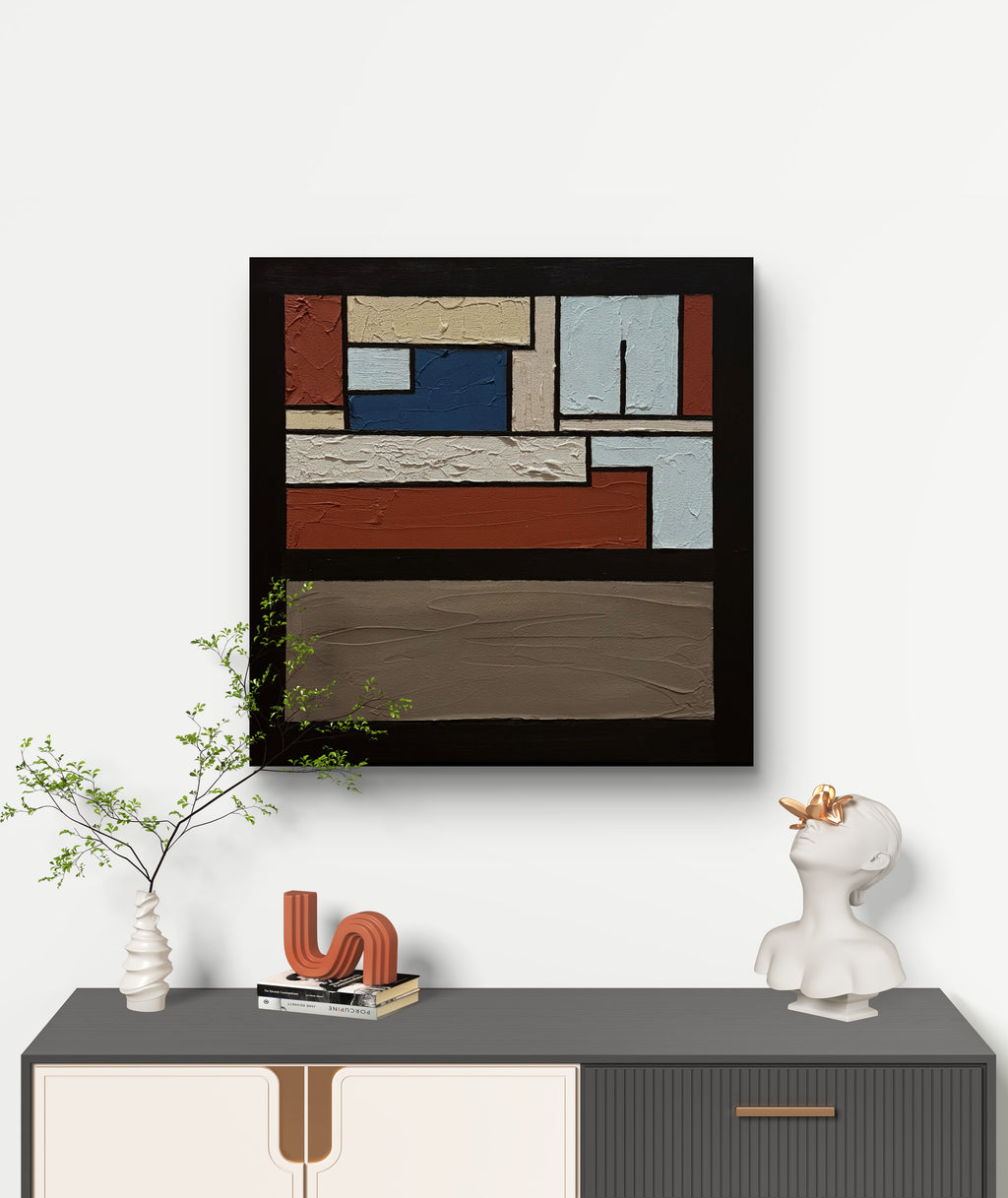 Muted Geometry No. 01