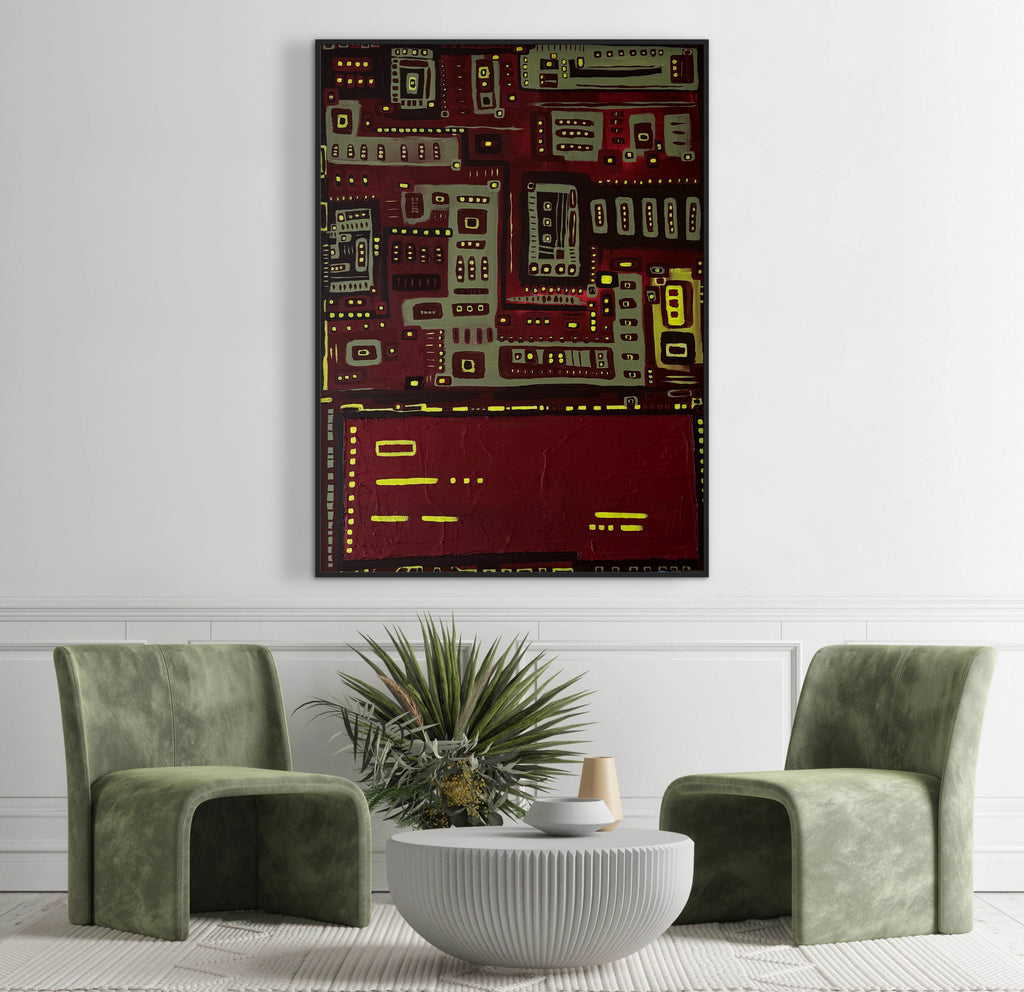 Crimson Grid | The Maze Collection