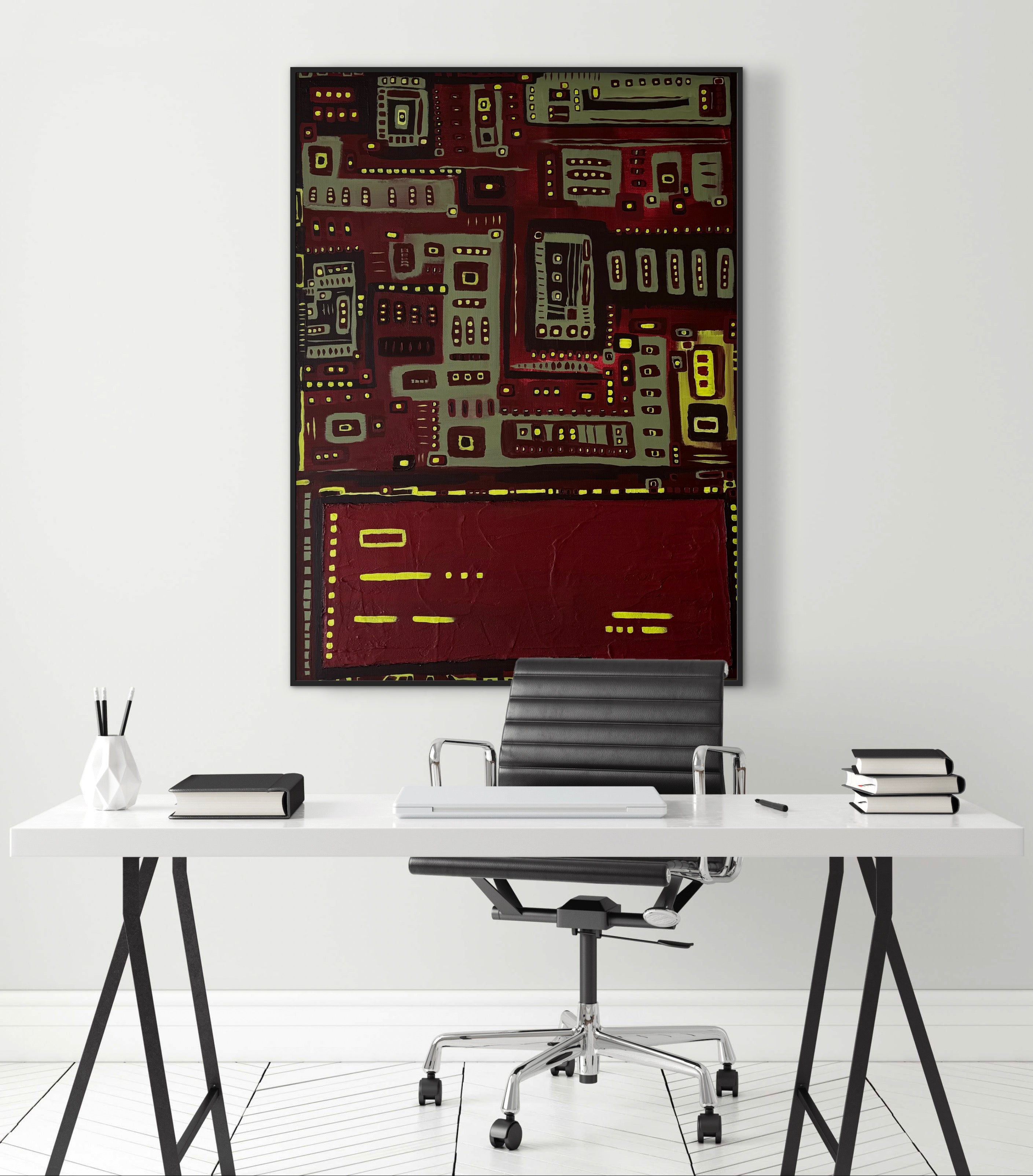 Crimson Grid | The Maze Collection