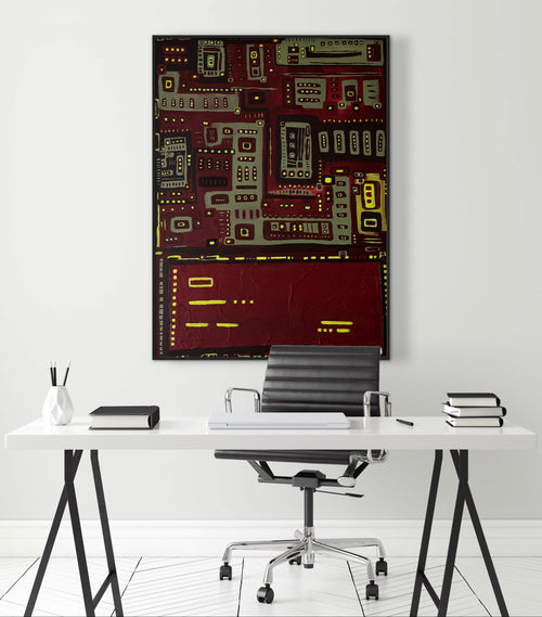 Crimson Grid | The Maze Collection