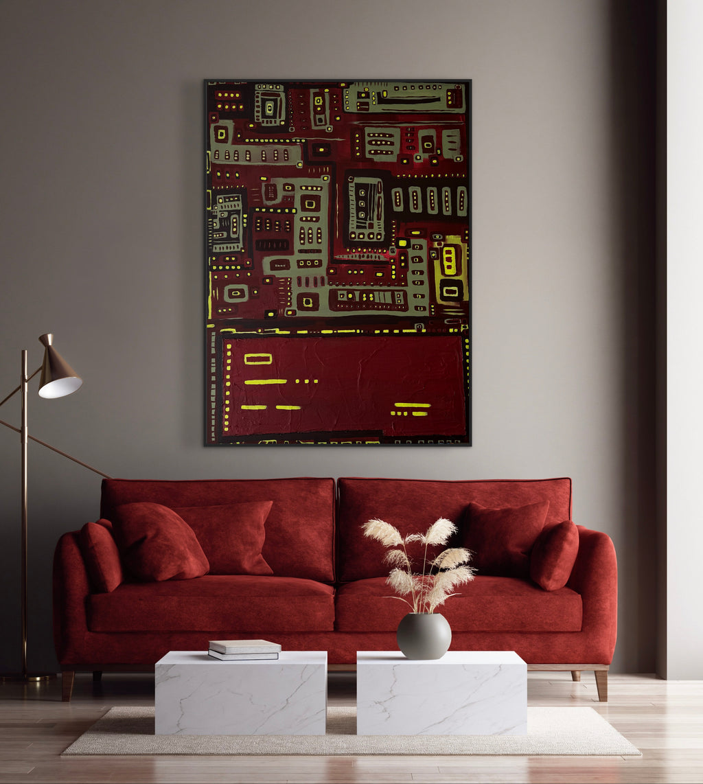 Crimson Grid | The Maze Collection