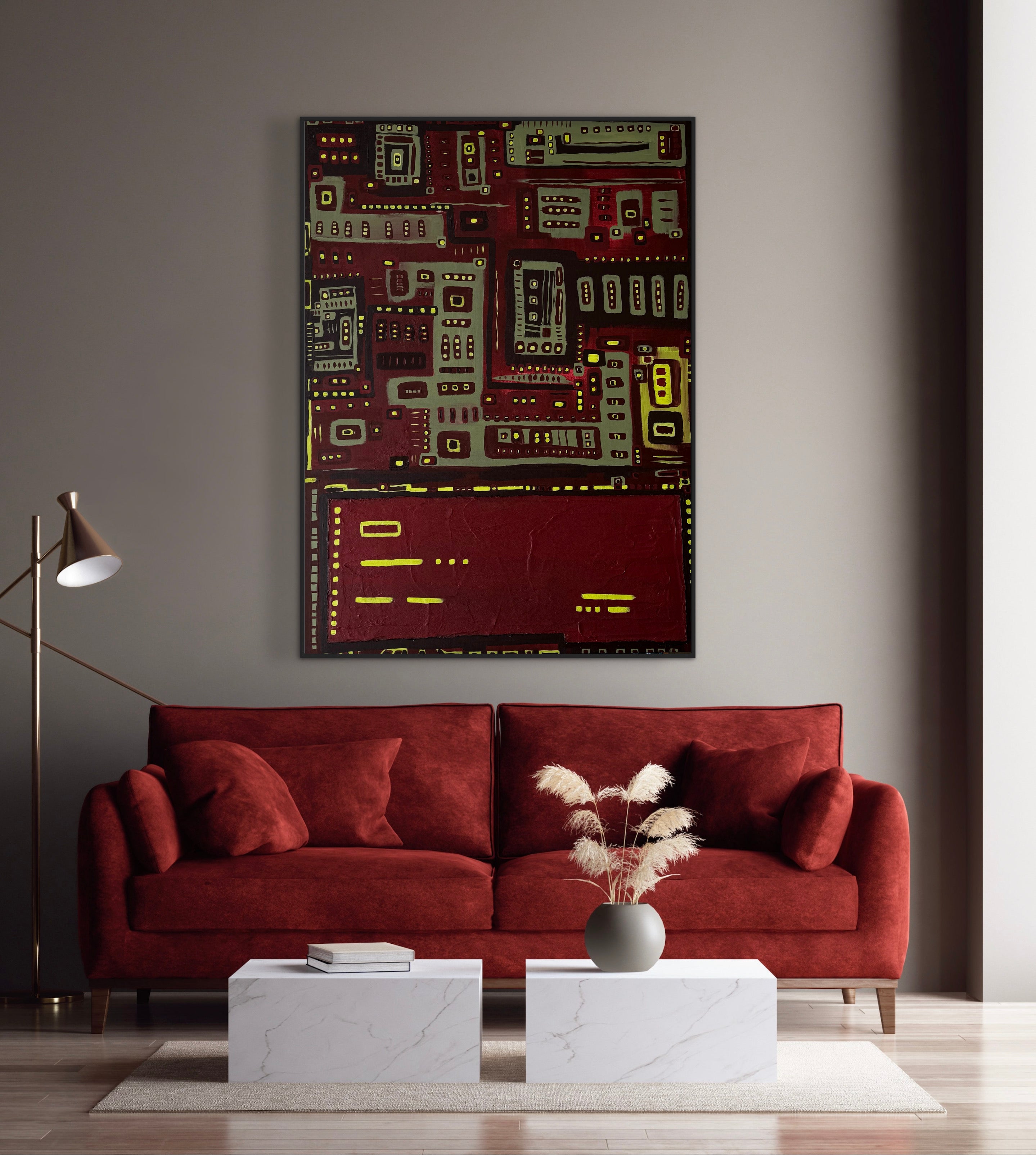 Crimson Grid | The Maze Collection