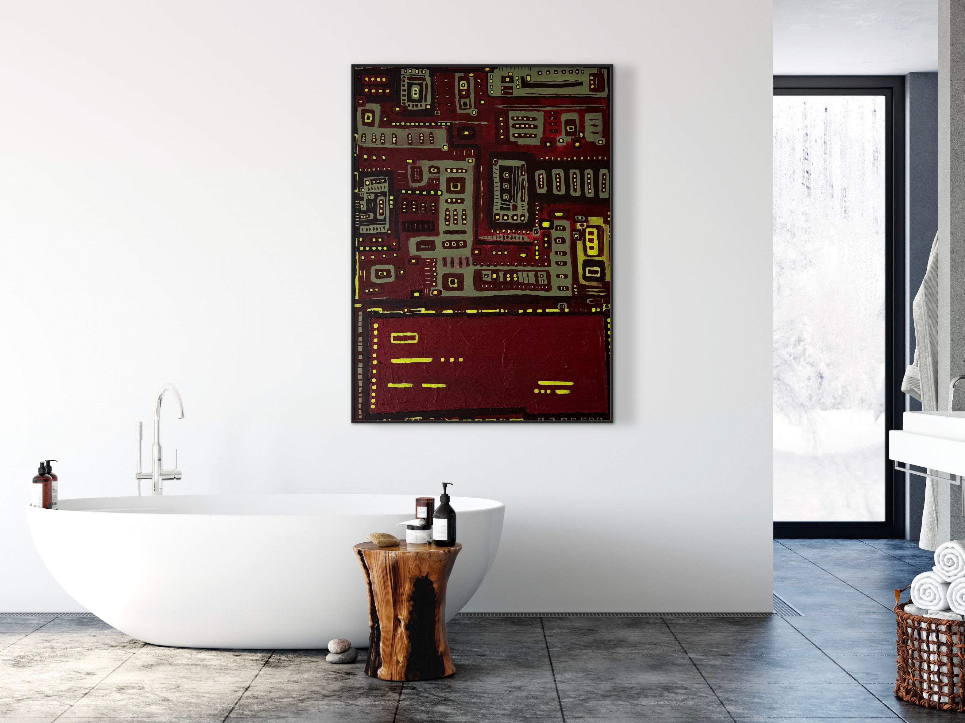 Crimson Grid | The Maze Collection